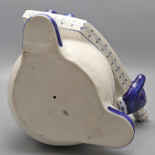 Памятный приз огромного размера «Снеговик» Московского международного турнира по хоккею с шайбой на приз газеты «Известия», Гжель, 1980-е