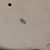 Памятный приз огромного размера «Снеговик» Московского международного турнира по хоккею с шайбой на приз газеты «Известия», Гжель, 1980-е