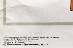 Учебное пособие «Соблюдай правила техники безопасности при точечной электросварке, лист 14», СССР, 1975 г.