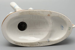 Статуэтка «Фигуристка-физкультурница», скульптор Е. А. Гендельман, ЛФЗ, 1950-60 гг.