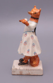 Статуэтка «Лиса-модница», Славянский керамический комбинат, 1960-е