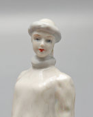 Статуэтка «Снегурочка», скульптор Жникруп О. Л., фарфор, Полонский ЗХК, 1956-73 гг.