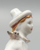 Фигурка «Снегурочка», скульптор Велихова С. Б., ЛФЗ, 1950-60 гг.