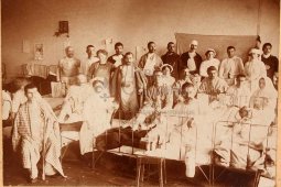 Больничная фотография времен Первой Мировой войны, Россия, 1914-18 гг.