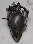 Пепельница «Стрекоза с птицей», Россия, Кусинский завод, 19 век, чугун