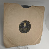 Советская пластинка с песнями: «Песенка о Каховке» из фильма «Три товарища»  и «Степная Кавалерийская», Ногинский завод, 1930-е гг.