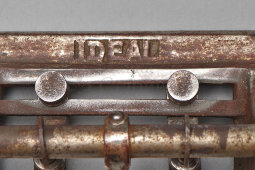 Старинный дырокол «IDEAL», металл, компания Y.Z.A., Германия, кон. 19, нач. 20 вв.