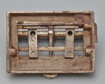 Старинный дырокол «IDEAL», металл, компания Y.Z.A., Германия, кон. 19, нач. 20 вв.