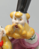 Статуэтка «Царь и бояре» по мотивам сказки П. П. Ершова «Конек-Горбунок», скульптор Щербина В. И., Киевский ЭКХЗ, 1960-70 гг.