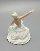 Фарфоровая статуэтка «Балерина в танце», Унтервайсбах, Германия, 1950-70 гг.