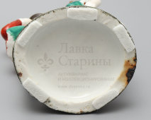 Старинная статуэтка «Кавалер с дамой» (Гуляющая пара), фарфор, частный завод Гжели, 1840-50 гг.