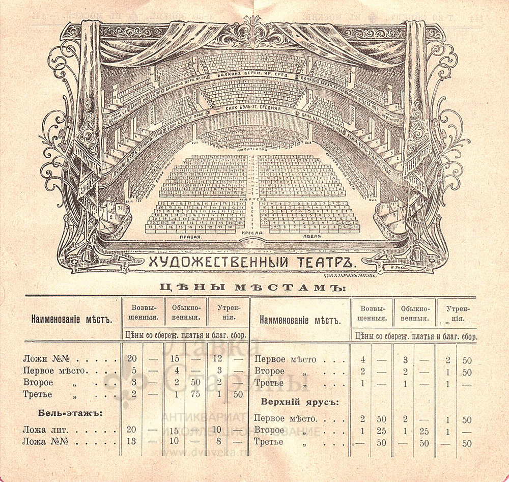 Рекламная брошюра-справочник Тов-ва Эйнем с перечнем культурных мест ...