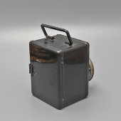 Старинный окопный фонарь периода Второй мировой войны, металлический корпус, Германия, 1930-40 гг.