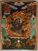 Буддистская танкха, 19 век, бумага