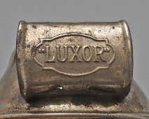 Старинный велосипедный карбидный фонарь​ «Luxor»​, металл, стекло, Европа, кон. 19 в.