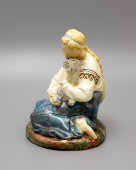 Статуэтка «Сестрица Аленушка с братцем Иванушкой», СХФ № 1, керамика