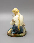 Статуэтка «Сестрица Аленушка с братцем Иванушкой», СХФ № 1, керамика