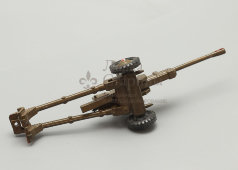 Советская металлическая модель пушки ЗИС-3-76, СССР, сер. 20 в.