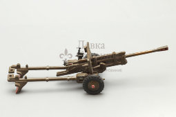 Советская металлическая модель пушки ЗИС-3-76, СССР, сер. 20 в.