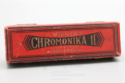 Губная гармошка «Chromonika II», фирма M. Hohner, Германия, 1930-1940 гг.