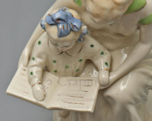 Статуэтка «Первая буква», скульптор Коломиец И., Полонский ЗХК, 1956-72 гг.