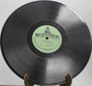 Советская старинная / винтажная пластинка 78 оборотов для граммофона / патефона с песнями Рашида Бейбутова: «Цветок» и «Генацвале»