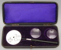 Набор офтальмолога в коробке, Европа, начало 20 века