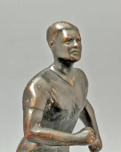 Скульптура «Бегун», переходящий приз по легкой атлетике, силумин, СССР, 1950-е