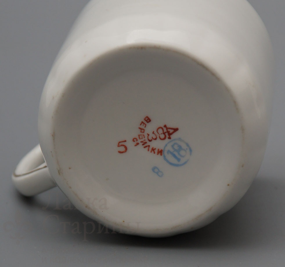 Чашка «Москва», советский фарфор Вербилкок