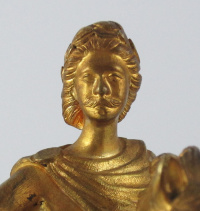 Скульптура «Памятник Петру I (Медный всадник)», бронза, малахитовое основание
