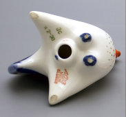 Фарфоровая солонка «Петух», ЛФЗ