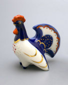 Фарфоровая солонка «Петух», ЛФЗ