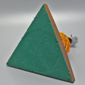 Сувенир на тему космоса, настольная композиция «Запуск космической ракеты», сталь, пластмасса, СССР, 1970-е