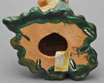 Статуэтка «Березка» из композиции «Русский танец», скульптор Боголюбов В. Я., Гжельский керамический завод, 1950-е