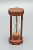 Старинные песочные часы, 1 минута, дерево, песок, Россия, 1-я пол. 20 в.
