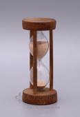 Песочные часы на 2 минуты, Россия, первая половина 20 века, дерево