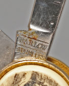 Старинный многофункциональный складной нож Barlow с ручкой из кости, Китай для Европы, нач. 20 в.