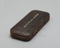 Старинный офтальмоскоп «Liebreich's Ophthalmoscope» в коробке с бархатом, Германия, кон. 19 в.