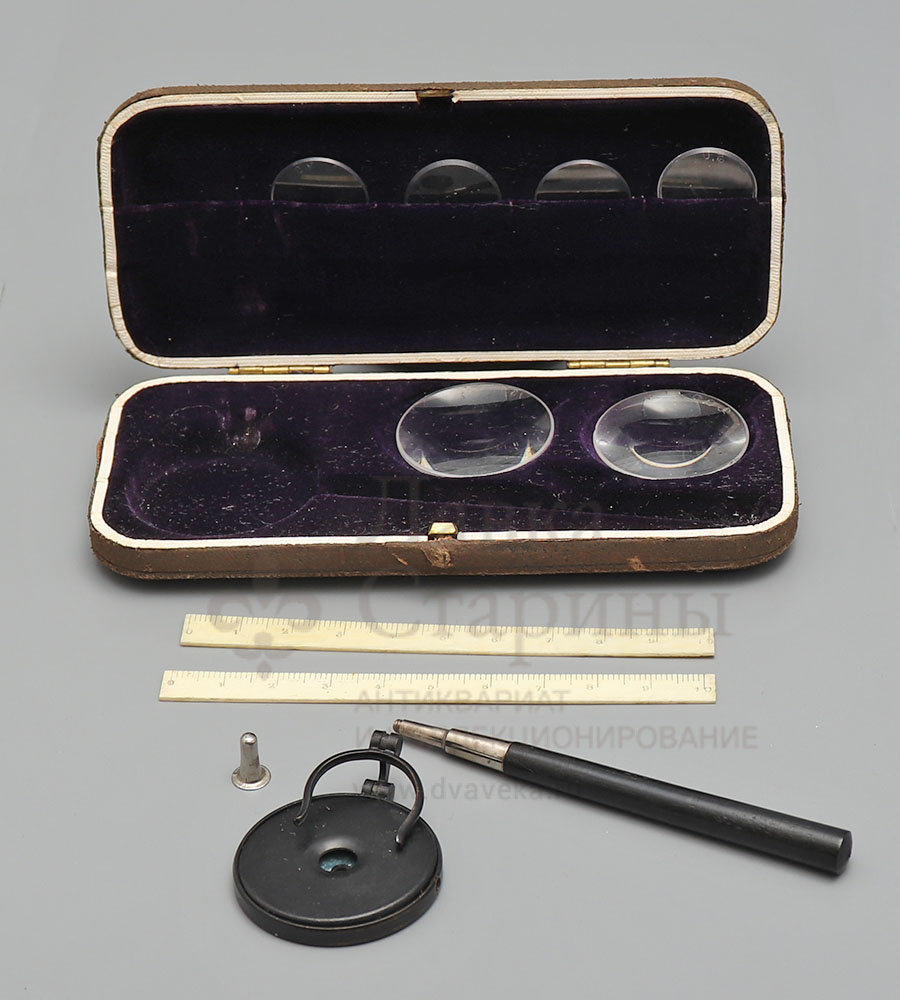 Купить старинный офтальмоскоп «Liebreich's Ophthalmoscope», Германия