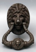 Кнокер (стукалка дверная), бронза, Европа начало 20 века