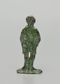Старинная игрушка, солдатик «Скаут-юный разведчик», олово, эмаль, Советская Россия, 1910-20 гг.