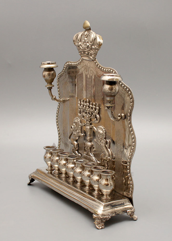 kupit starinnyj hanukalnyj svetilnik