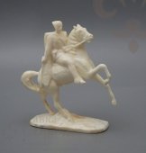Скульптура «Чапаев на коне», СССР, 1950-60 гг., пластик