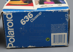 Винтажный фотоаппарат «Polaroid 636 Close-up», в комплекте новая кассета, Великобритания, 1992 г.