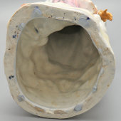 Агитационная статуэтка «Узбечка с хлопком», фаянс, ЗиК ​Конаково, 1950-60 гг.