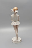 Статуэтка «Юная балерина», скульптор Рапай О. П., Барановский фарфоровый завод, 1957-62 гг.