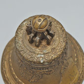 Старинный Царь-колокол малый​, бронза, золочение​, Россия, сер. 19 в. 