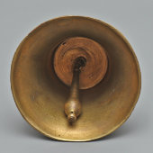 Старинный Царь-колокол малый​, бронза, золочение​, Россия, сер. 19 в. 