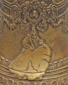 Старинный Царь-колокол малый​, бронза, золочение​, Россия, сер. 19 в. 