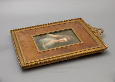 Антикварная бронзовая рамка для фото, Европа, 19 век